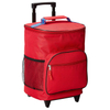 2-Section 40-Cans Capacity Cooler Bag Trolley with Thermal Insulation