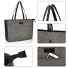 Women Canvas lightweight laptop tote bag office briefcase for work