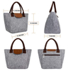 Women Travel Work Office Lunch Box Tote Warmer Bag Carrier Food Drink Picnic Insulated Thermal Lunch Cool Bag