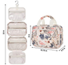 Full Colors Sublimation Customized Waterproof Cosmetic Bag Makeup Case Collapsible Hanging Travel Toiletry Bag