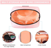 Wholesale Custom Manufacturer Portable Waterproof PVC Leather Cosmetic Bag Makeup Case Toiletry Organizer for Women Men