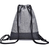 Stylish Durable Polyester Sport Bag Lightweight Drawstring Backpack For Men