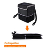Bulk Custom Logo Front Seat Back Garbage Storage Container Hanging Organizer Car Trash Bin Can with Cover