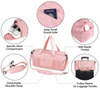 Designer Waterproof Fashion Ladies Travel Weekender Gym Duffel Bag Sports Bag Fitness with Wet Pocket
