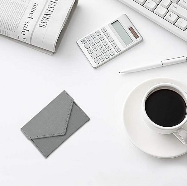 Woman PU Leather Card Case Wallet Credit Card Holder For Ladies