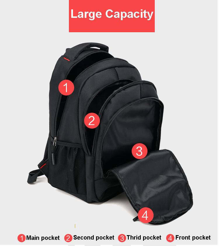 Large Capacity Traveling Hiking Backpack College School Student Bookbag Business Trip Day Pack