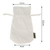 High Quality Organic Cotton Drawstring Bag Reusable Muslin Sachet Pouch Bag For Food Storage