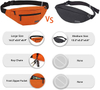 2021 New Design Girls Ladies Sports Workout Traveling Running Orange Fanny Pack