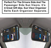 Car, Truck, SUV Registration & Insurance Storage Pouch Car Document Holder Car Sun Visor Organizer