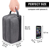 Fabric Stitched Bathroom Shower Organizer Kit Toiletries Cosmetics Makeup Bag Premium Travel Toiletry Wash Bag Unisex