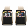 Foldable Car Seat Back Organizer Backseat Anti-Kick Storage Bags Quilted Storage Organizer Car Seat Back Multi-pocket