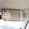 PU Leather Car Sun Visor Organizer Auto Interior Accessories Pocket Organizer Truck Storahe Pouch Holder with Multi-Pocket