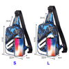 custom anti theft sling cross shoulder bag waterproof shoulder backpack sling chest crossbody bag