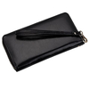 fashion women travel rfid blocking card holder wallet zip around clutch pu leather wallet ladies long purse