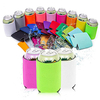 12 oz blank insulated reusable beer can coolers sleeves for water bootles soda