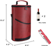 High Quality Best Gift Wine Cooler Tote Bag with Corkscrew