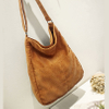 Wholesale Fashion Tote Ladies Shoulder Reusable Corduroy Bags For Ladies Cotton Shopping Bags