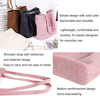 Hot Selling Fashion Durable Corduroy Bags For Women Fashion Makeup Packaging Corduroy Tote Bag With Logo For Girl
