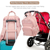 Custom Premium Quality Baby Mommy Diaper Bag Backpack With Changing Station