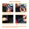 Wholesale Custom PU Leather Automotive Car Document Backseat Storage Organizer Collapsible Car Trunk Hanging Organizer