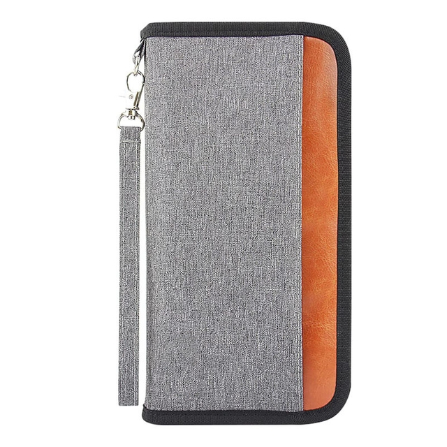 Hot Selling Card Wallet Passport Pouch RFID Blocking Passport Holder Custom Passport Holder Cover for Travel Gift