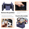 Durable travel unisex newborn care baby storage diaper stroller organizer hanging baby bag