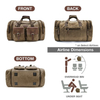 waterproof promotional outdoor canvas travel duffel bag with shoes compartment for man high quality weekender travel bag