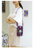 Cell Phone Women Shoulder Sling Bag Men Travel Accessories Custom Printing Sling Bag Mobile Phone