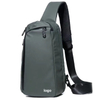 waterproof nylon shoulder chest bag anti theft black sling crossbody bag one shoulder backpack for men