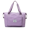 Large Foldable Travel Duffle Bag For Women Weekender Overnight Carry On Checked Luggage Bag Tote Handbag Shoulder Bag