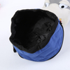 Portable Designer Collapsible Dog Bowls Custom Folding Canvas Pets Cats Bowl