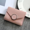 Ready to ship Custom fashion pu leather wallet for women
