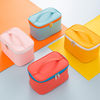 Waterproof PU Makeup Organizer Bag with Zipper Portable Beauty Toiletry Bags for Women Girl