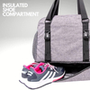 Multi functional yoga mat bag backpack with shoe compartment custom yoga mat tote bag carryall bag for yoga, gym