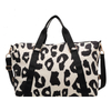 Custom Printing Small Nylon Travel Duffel Bag for Women 23L Lightweight Sports Gym Bag Shoulder Weekender Overnight Bag