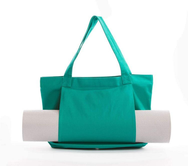 Top quality cotton yoga mat carrying bag custom yoga mat storage bag