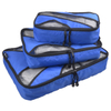 Custom 3 Set Packing Cubes,Travel Luggage Packing Organizers with Laundry Bag