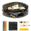 Waterproof Traveling Nylon Makeup Pouches Zipper Cosmetic Bags Large Skincare Toiletry Bag Make Up Storage Organizer