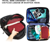 Multifunctional Travel Blue Oxford Fabric Toiletries Zipper Pouch Cosmetic Bag Hanging Toiletry Bags For Women And Men