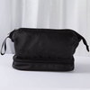 New Design Double Layer Ladies Cosmetic Bag Luxury Two Layers Make Up Brush Bag Waterproof