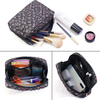 Quilting Small Makeup Bag Breteil Travel Makeup Bag for Purse Zipper Pouch Cosmetic Bag for Women And Girls