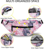 Newly Developed Sublimation Fanny Pack Custom Print Waist Bags for Sports Waterproof Bum Hip Bag Wholesale