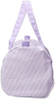 Kids Travel Overnight Bag Seersucker Carry On Lightweight Weekender Duffel Bag for Boys And Girls (purple)