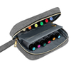 Durable 300D Polyester 10 12 14 Bottles Essential Oil Storage Zipper Pouch Bag Padding With Soft Foam