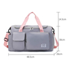 Lightweight Multifunction Polyester Travel Women Duffel Bag Outdoor Gym Sport Bag With Shoe Compartment