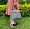 Wholesale Striped Custom Pincic School Kids Women Men Travel Sport Fish Cooler Bag Insulated Handbag Tote Lunch Bag