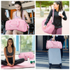 Custom Woman Designer Cute Overnight Fitness Waterproof Fashion Duffle Weekender Duffel Gym Sport Travel Bag