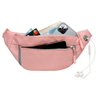 Waterproof Lady Travel Outdoor Gym Runners Chest Cross Body Shoulder Waist Bag Waterproof Fanny Pack for Woman