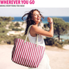 Large Women Waterproof Cotton Rope Tote Beach Bag Wholesale