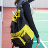 Wholesale Fashion Mesh Satchel Drawstring Bucket Backpack Outdoor Sport Bag With Water Bottle Holder
